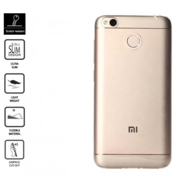 Skaidrus silikoninis-tpu dėkliukas  (Redmi 4x telefonams)